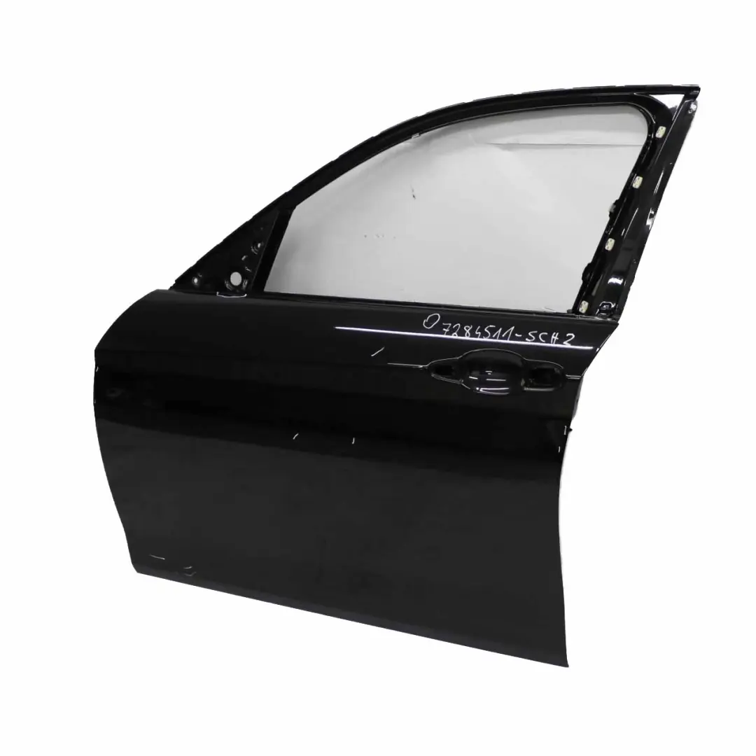 BMW F20 Door Shell Front Left N/S Schwarz 2 Black - 668 - SKU 7284511-SCH2 - Part number 7284511