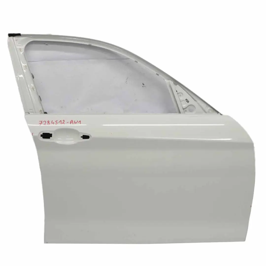 Front Right Door O/S Alpinweiss Alpine White - 300 to BMW F20 with Part number 7284512 BMW F20 Front Right Door O/S Alpinweiss Alpine White - 300 - SKU 7284512-AW1 - Part number 7284512