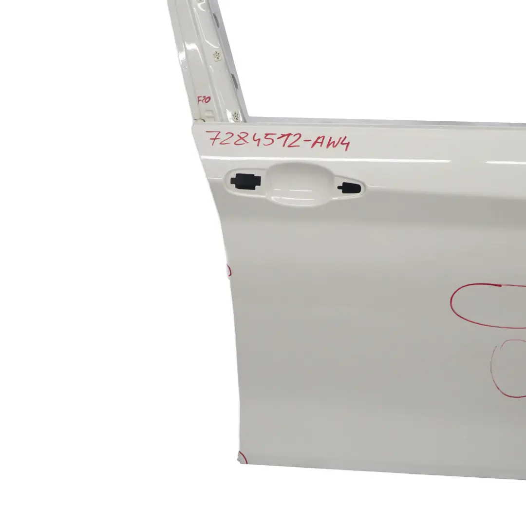 Puerta Delantera Derecha Alpinweiss Blanco Alpino - 300 para BMW F20 con número de pieza 7284512 BMW F20 Puerta Delantera Derecha Alpinweiss Blanco Alpino - 300 - SKU 7284512-AW4 - Número de pieza 7284512