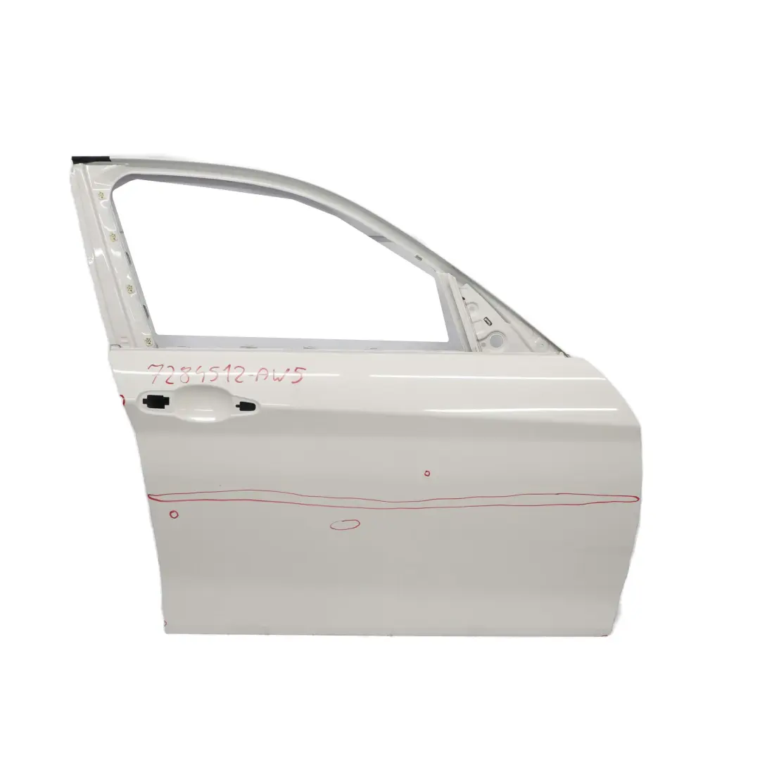 Door Front Right O/S Alpinweiss Alpine White - 300 to BMW F20 with Part number 7284512 BMW F20 Door Front Right O/S Alpinweiss Alpine White - 300 - SKU 7284512-AW5 - Part number 7284512