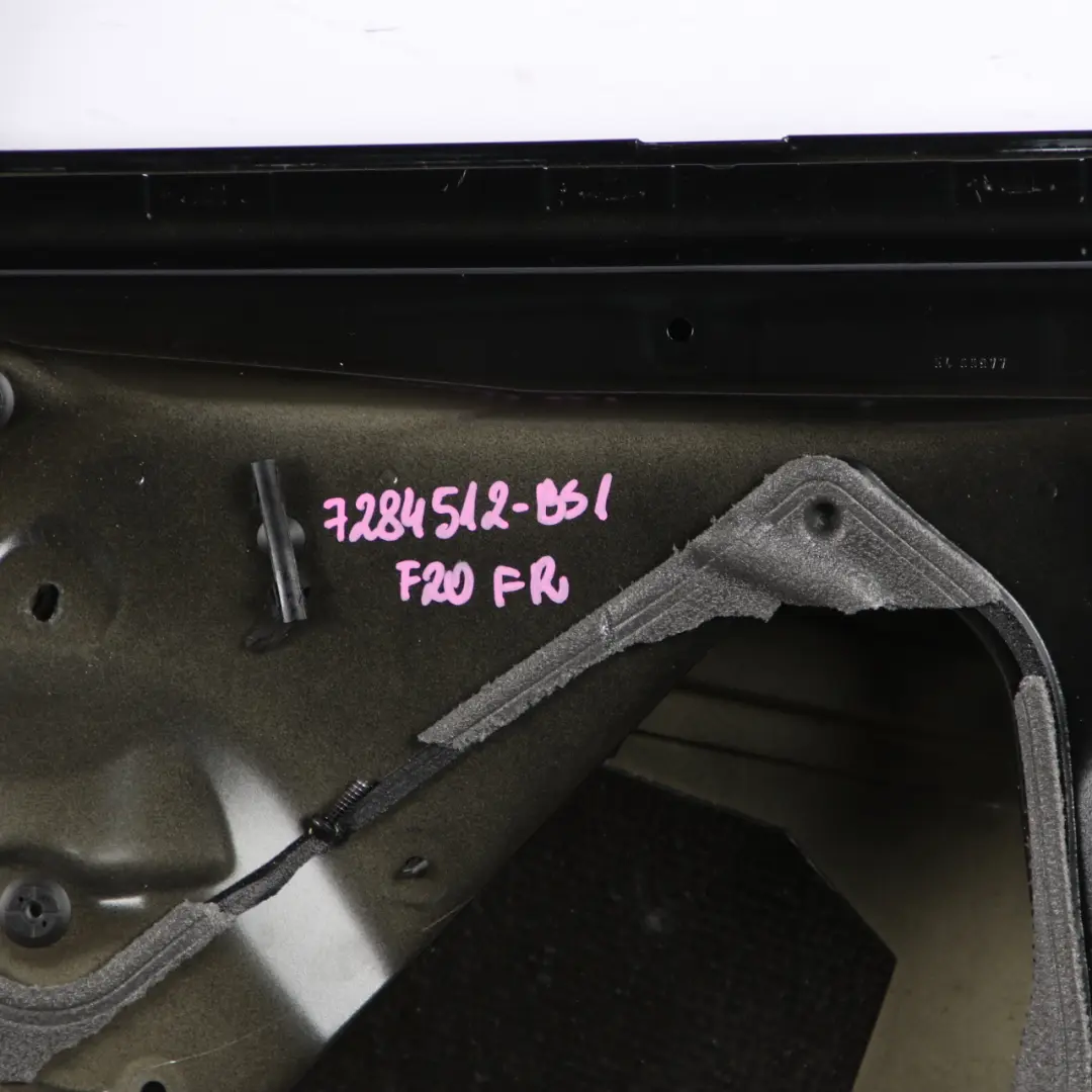 Front Right Door O/S Black Sapphire Metallic - 475 to BMW F20 with Part number 7284512 BMW F20 Front Right Door O/S Black Sapphire Metallic - 475 - SKU 7284512-BS1 - Part number 7284512