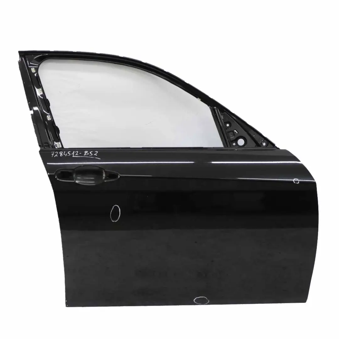 BMW F20 Door Front Right O/S Black Sapphire Metallic - 475 - SKU 7284512-BS2 - Part number 7284512