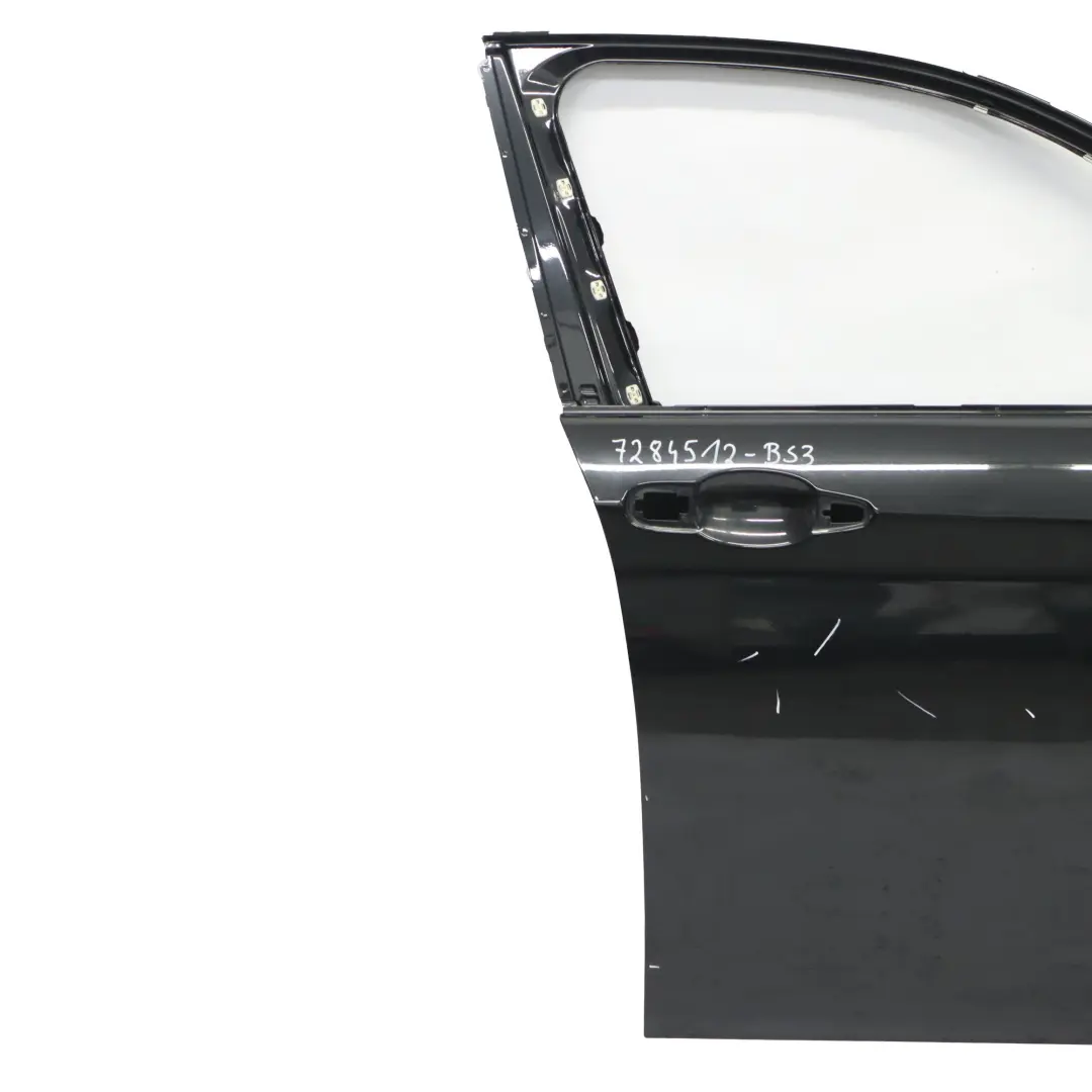 BMW F20 Door Front Right O/S Black Sapphire Metallic - 475 - SKU 7284512-BS3 - Part number 7284512