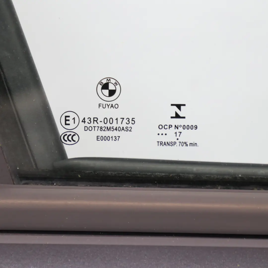 BMW F20 Front Right Door O/S Black Sapphire Metallic - 475 - SKU 7284512-BS - Part number 7284512