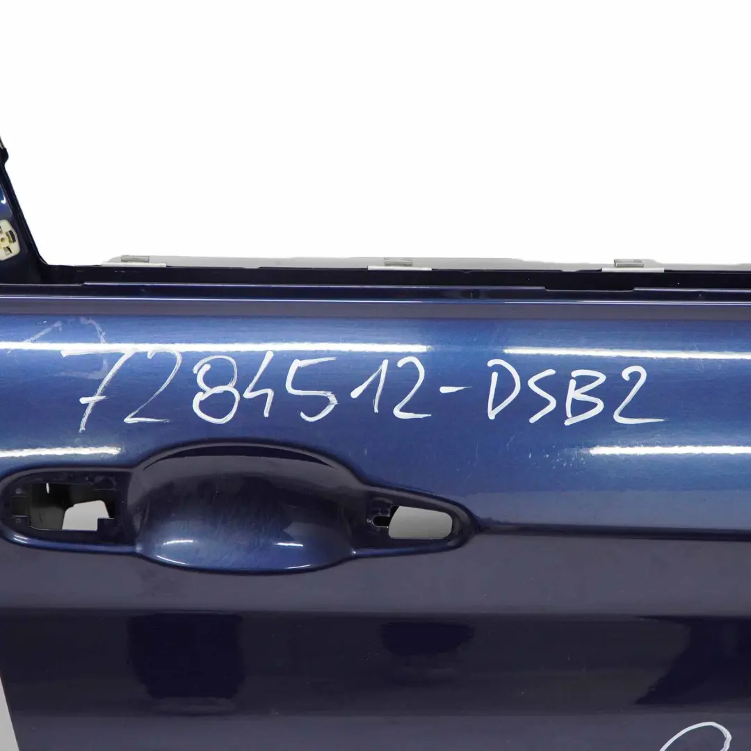 BMW F20 Door Front Right O/S Tiefseeblau Deep Sea Blue Metallic - A76 - SKU 7284512-DSB2 - Part number 7284512