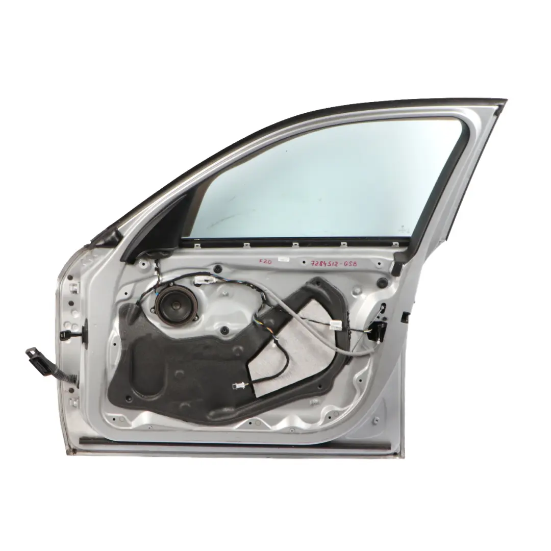 Front Right Door O/S Glaciersilber Glacier Silver Metallic - A83 to BMW F20 with Part number 7284512 BMW F20 Front Right Door O/S Glaciersilber Glacier Silver Metallic - A83 - SKU 7284512-GSB - Part number 7284512