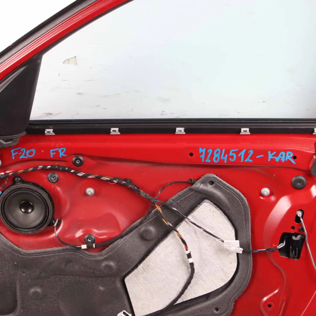 BMW F20 Front Right Door O/S Karmesinrot Crimson Red - A61 - SKU 7284512-KAR - Part number 7284512
