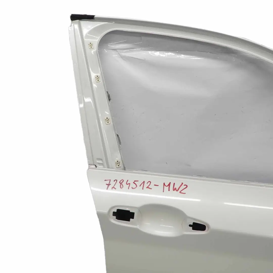 BMW F20 Tür vorne rechts Mineralweiss Mineralweiss Metallic - A96 - SKU 7284512-MW2 - Teilenummer 7284512