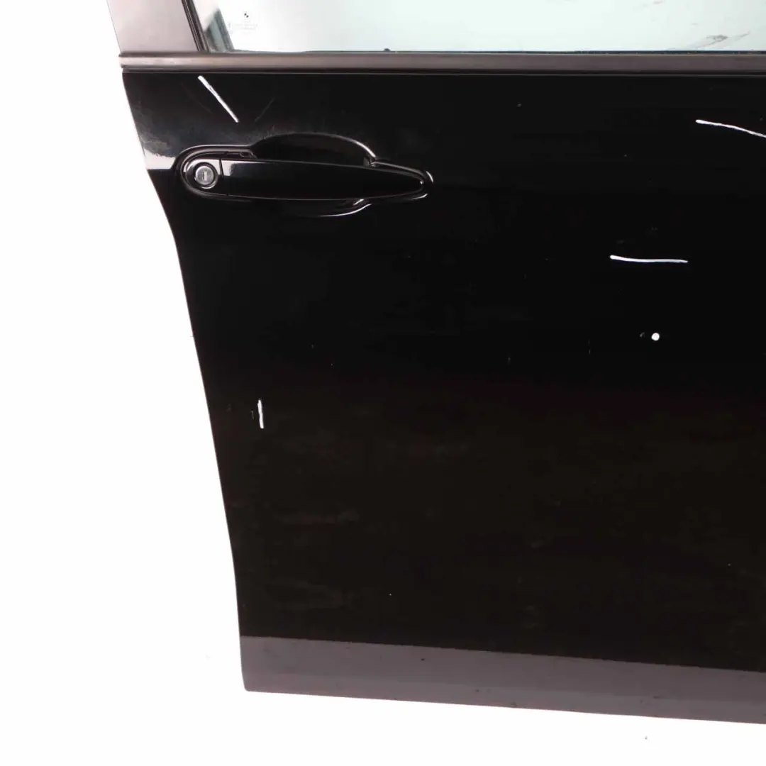 BMW 1 F20 Front Right Door O/S Schwarz 2 Jet Black - 668 - SKU 7284512-SCH1 - Part number 7284512