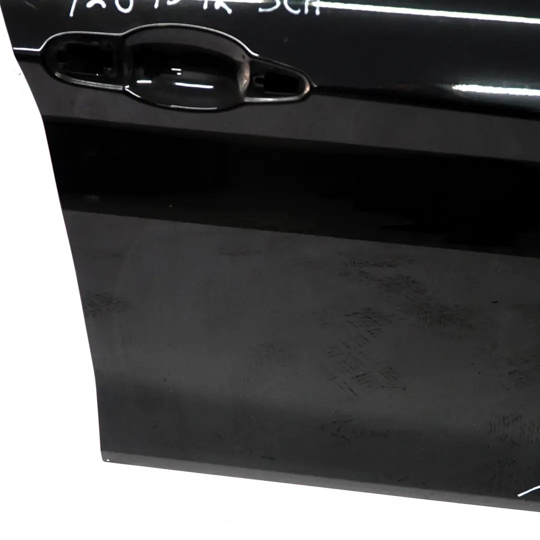 BMW F20 Front Right Door O/S Schwarz 2 Jet Black - 668 - SKU 7284512-SCH - Part number 7284512