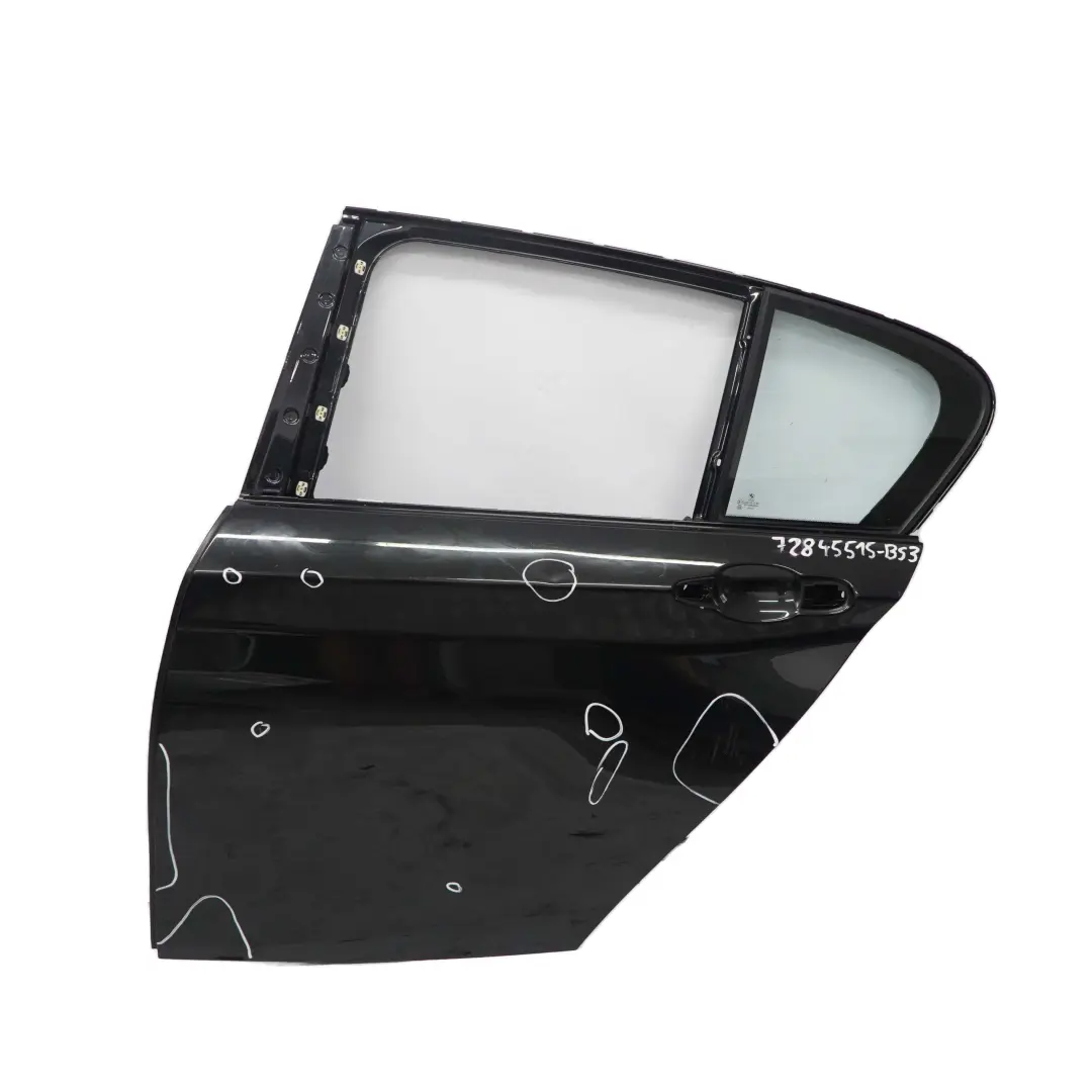 BMW F20 Door Rear Left N/S Black Sapphire Metallic - 475 - SKU 7284515-BS3 - Part number 7284515
