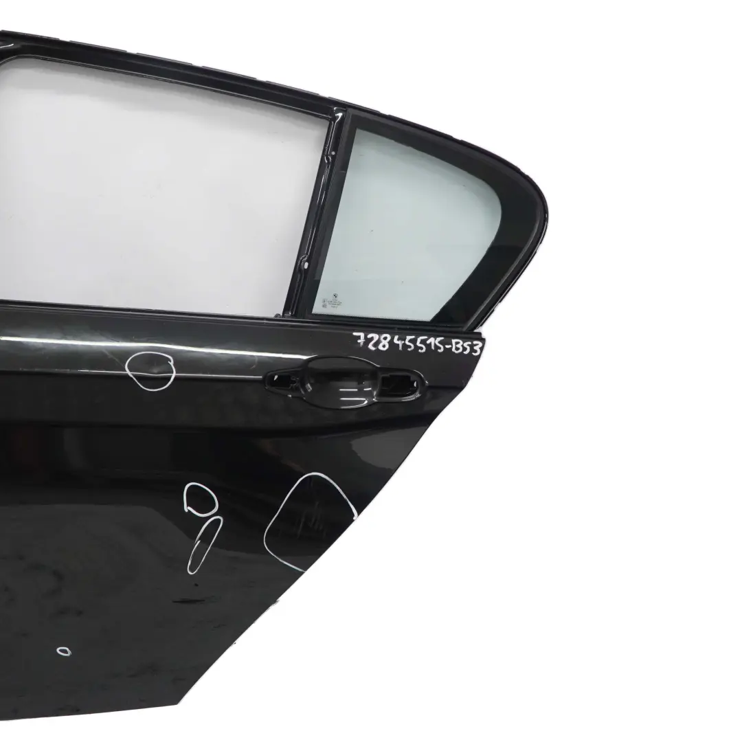 BMW F20 Door Rear Left N/S Black Sapphire Metallic - 475 - SKU 7284515-BS3 - Part number 7284515