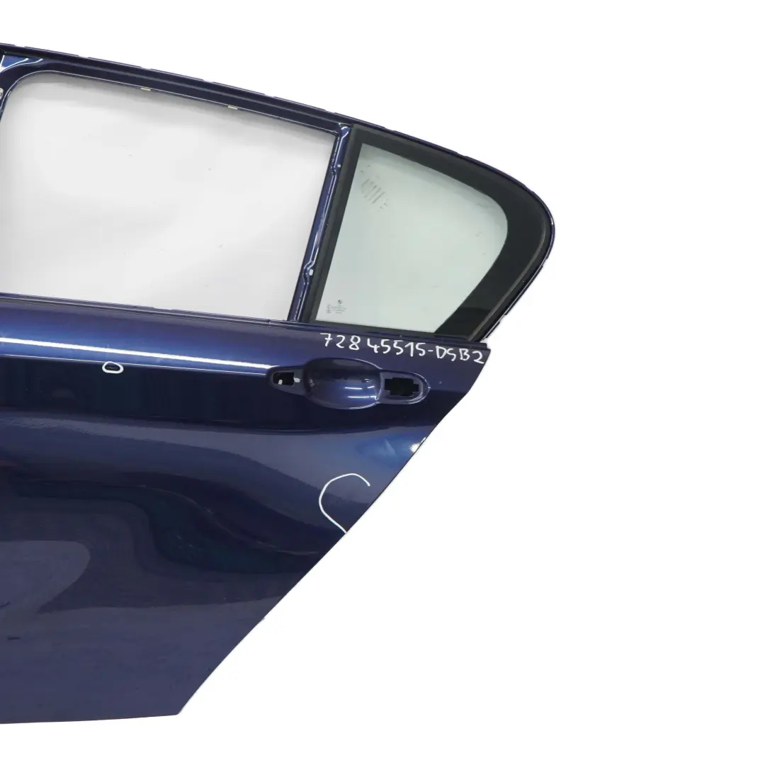 BMW F20 Door Rear Left Tiefseeblau Deep See Blue Metallic - A76 - SKU 7284515-DSB2 - Part number 7284515