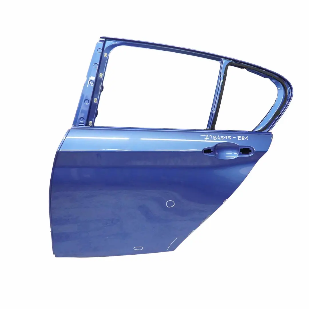 Door Rear Left N/S Estorilblau Estoril Blue Metallic - B45 to BMW F20 with Part number 7284515 BMW F20 Door Rear Left N/S Estorilblau Estoril Blue Metallic - B45 - SKU 7284515-EB1 - Part number 7284515
