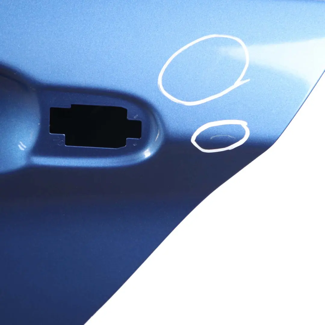 Left Door N/S Estorilblau Estoril Blue 2 Metallic - B45 to BMW 1 Series F20 Rear with Part number 7284515 BMW 1 Series F20 Rear Left Door N/S Estorilblau Estoril Blue 2 Metallic - B45 - SKU 7284515-EB - Part number 7284515