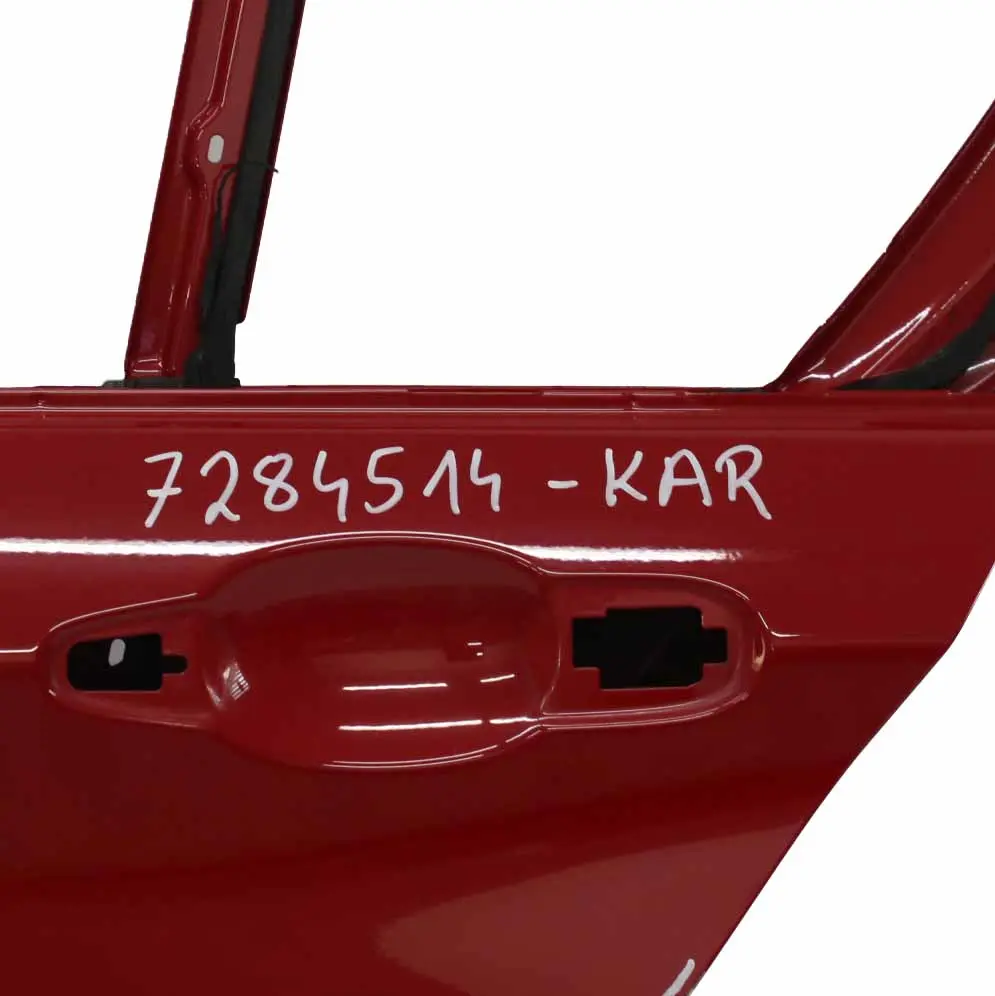 BMW F20 Rear Left Door N/S Karmesinrot Crimson Red - A61 - SKU 7284515-KAR - Part number 7284515