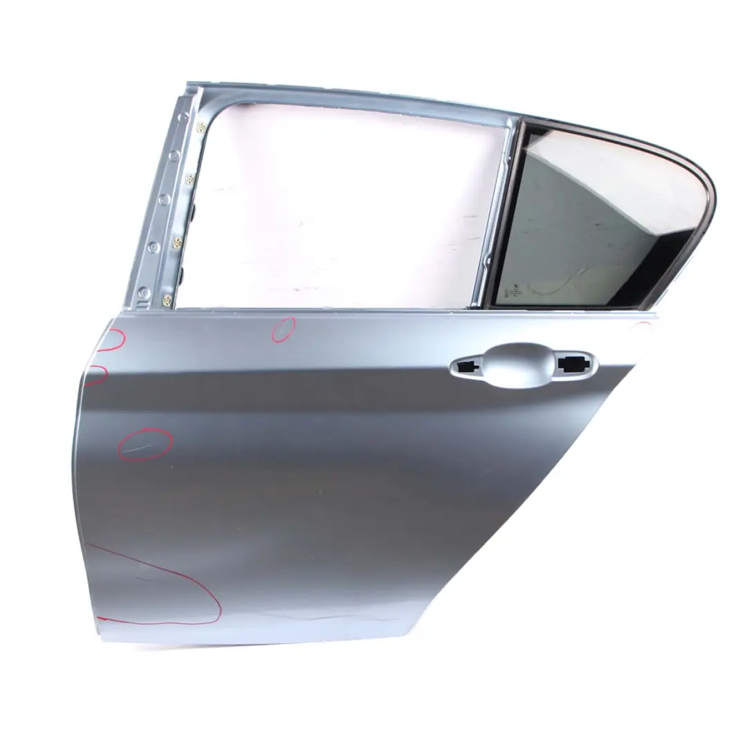Left Door N/S Liquid Blue Metallic - B40 to BMW 1 F20 Rear with Part number 7284515 BMW 1 F20 Rear Left Door N/S Liquid Blue Metallic - B40 - SKU 7284515-LBL - Part number 7284515
