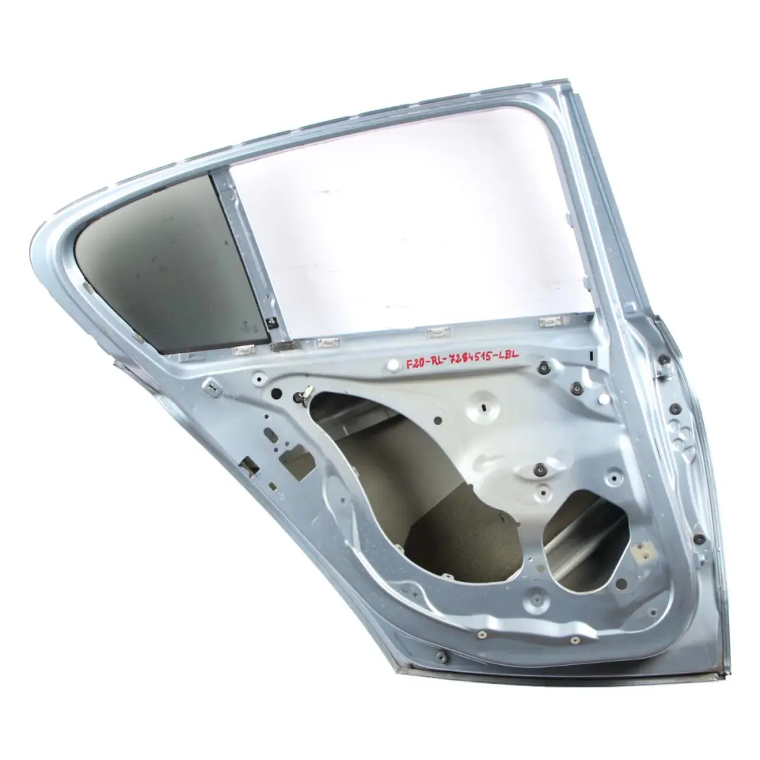 BMW 1 F20 Rear Left Door N/S Liquid Blue Metallic - B40 - SKU 7284515-LBL - Part number 7284515
