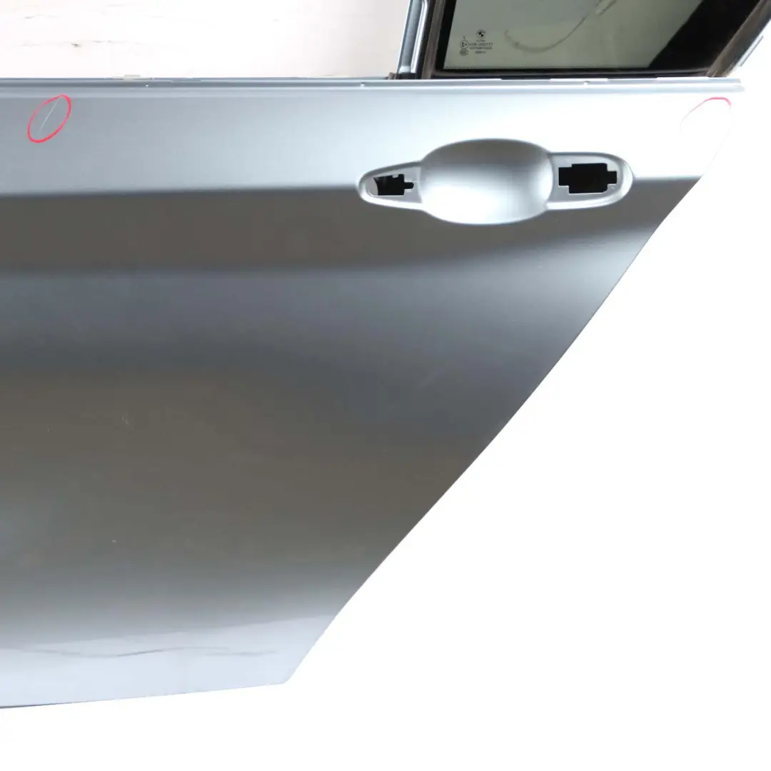 BMW 1 F20 Rear Left Door N/S Liquid Blue Metallic - B40 - SKU 7284515-LBL - Part number 7284515