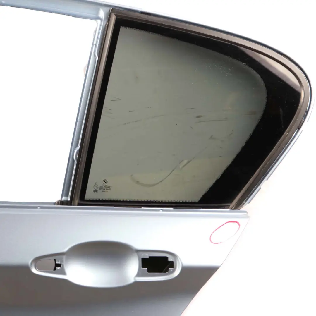 BMW 1 F20 Rear Left Door N/S Liquid Blue Metallic - B40 - SKU 7284515-LBL - Part number 7284515