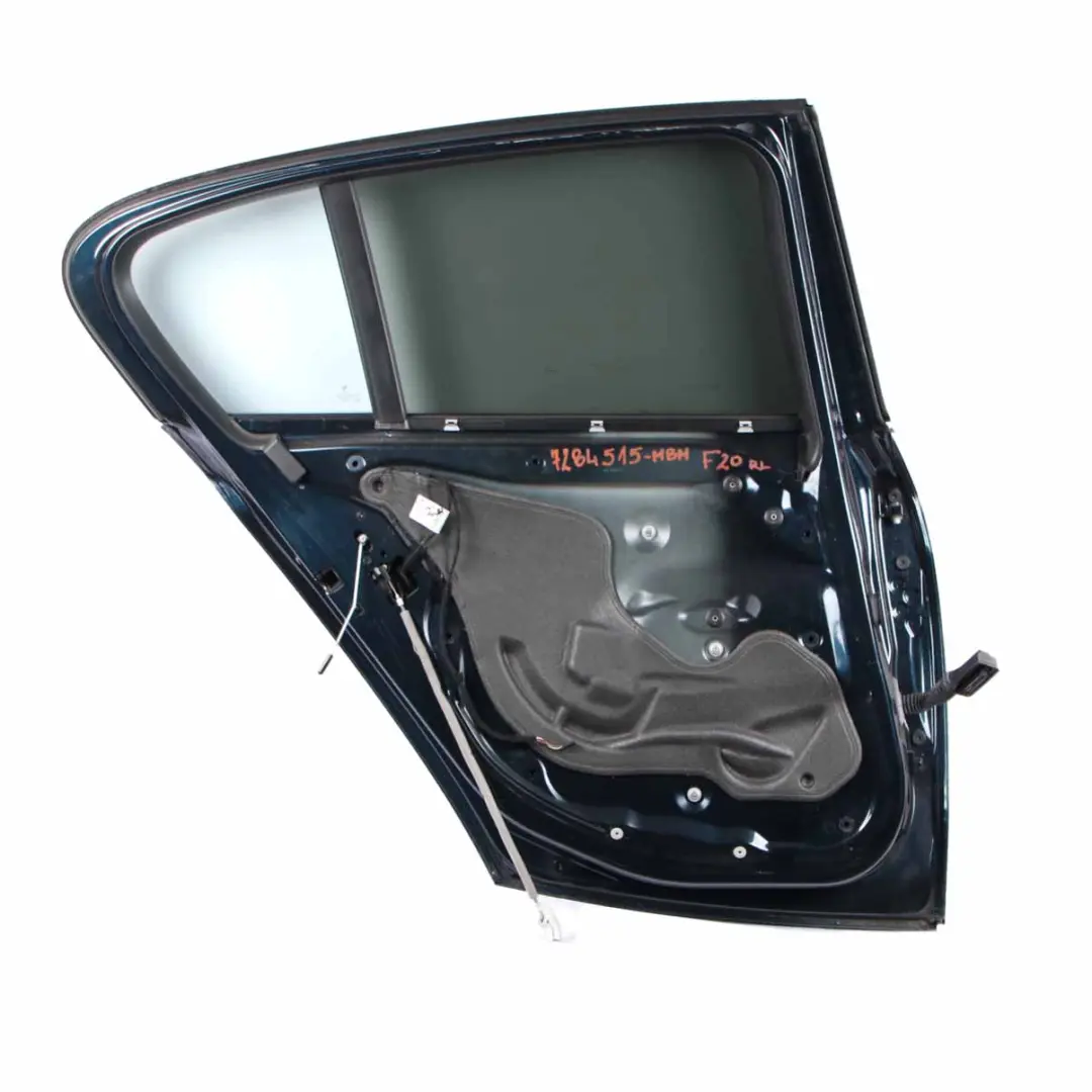 Door Shell Rear Left N/S Midnight Blue Metallic - B38 to BMW F20 with Part number 7284515 BMW F20 Door Shell Rear Left N/S Midnight Blue Metallic - B38 - SKU 7284515-MBM - Part number 7284515