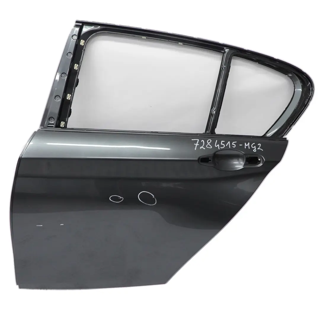 Door Rear Left N/S Mineralgrau Mineral Grey Metallic - B39 to BMW F20 with Part number 7284515 BMW F20 Door Rear Left N/S Mineralgrau Mineral Grey Metallic - B39 - SKU 7284515-MG2 - Part number 7284515
