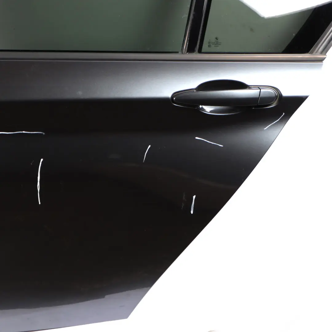 Door Rear Left N/S Mineral Grau Grey Metallic - B39 to BMW F20 with Part number 7284515 BMW F20 Door Rear Left N/S Mineral Grau Grey Metallic - B39 - SKU 7284515-MG - Part number 7284515