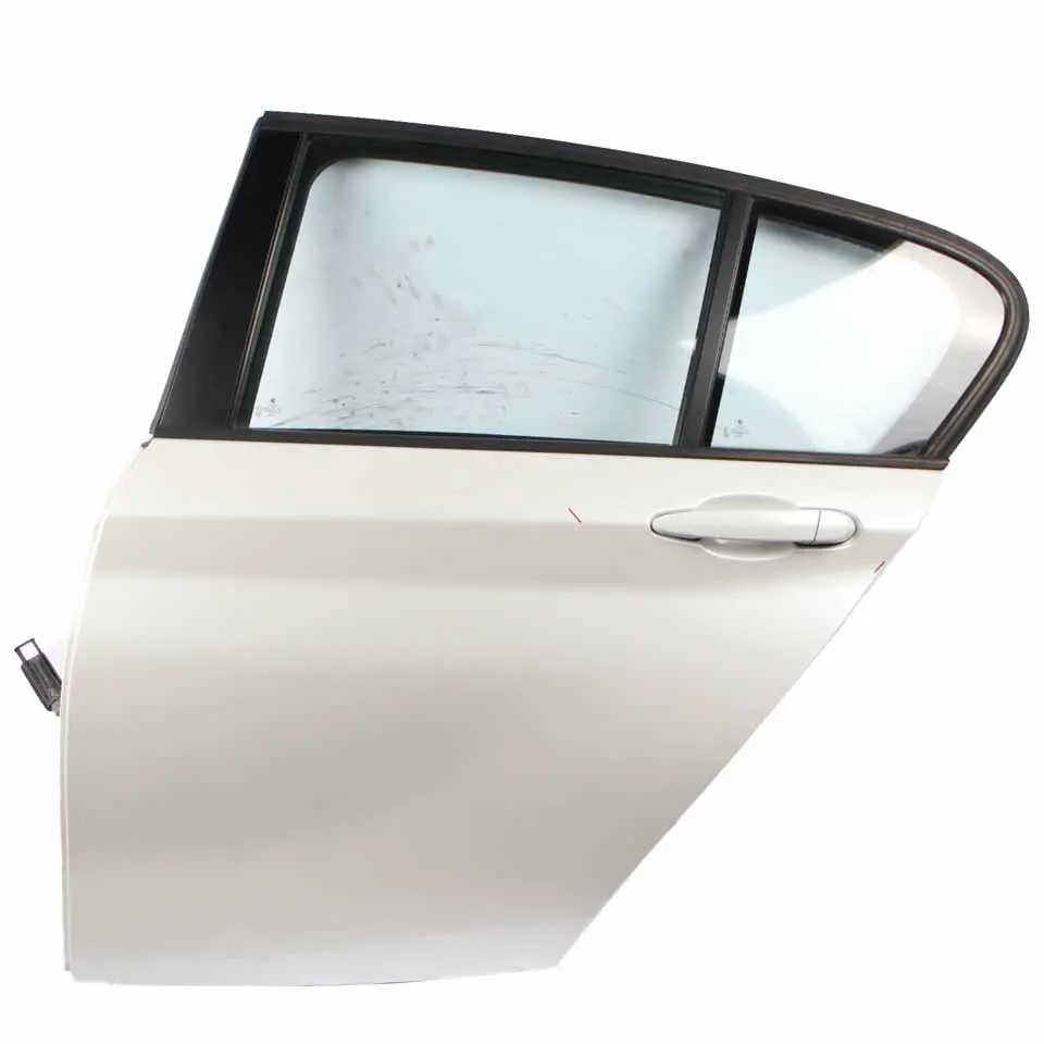 Left Door N/S Mineralweiss White Metallic - A96 to BMW F20 Rear with Part number 7284515 BMW F20 Rear Left Door N/S Mineralweiss White Metallic - A96 - SKU 7284515-MW1 - Part number 7284515