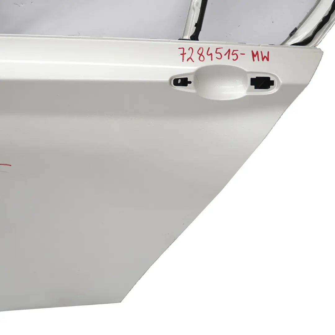 BMW F20 Tür Hinten Links Mineralweiss Mineral Weiss Metalic - A96 - SKU 7284515-MW - Teilenummer 7284515