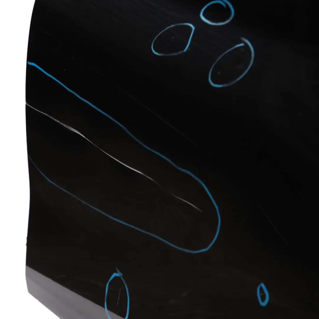 BMW 1 Series F20 Rear Left Door N/S Schwarz 2 Jet Black - 668 - SKU 7284515-SCH - Part number 7284515