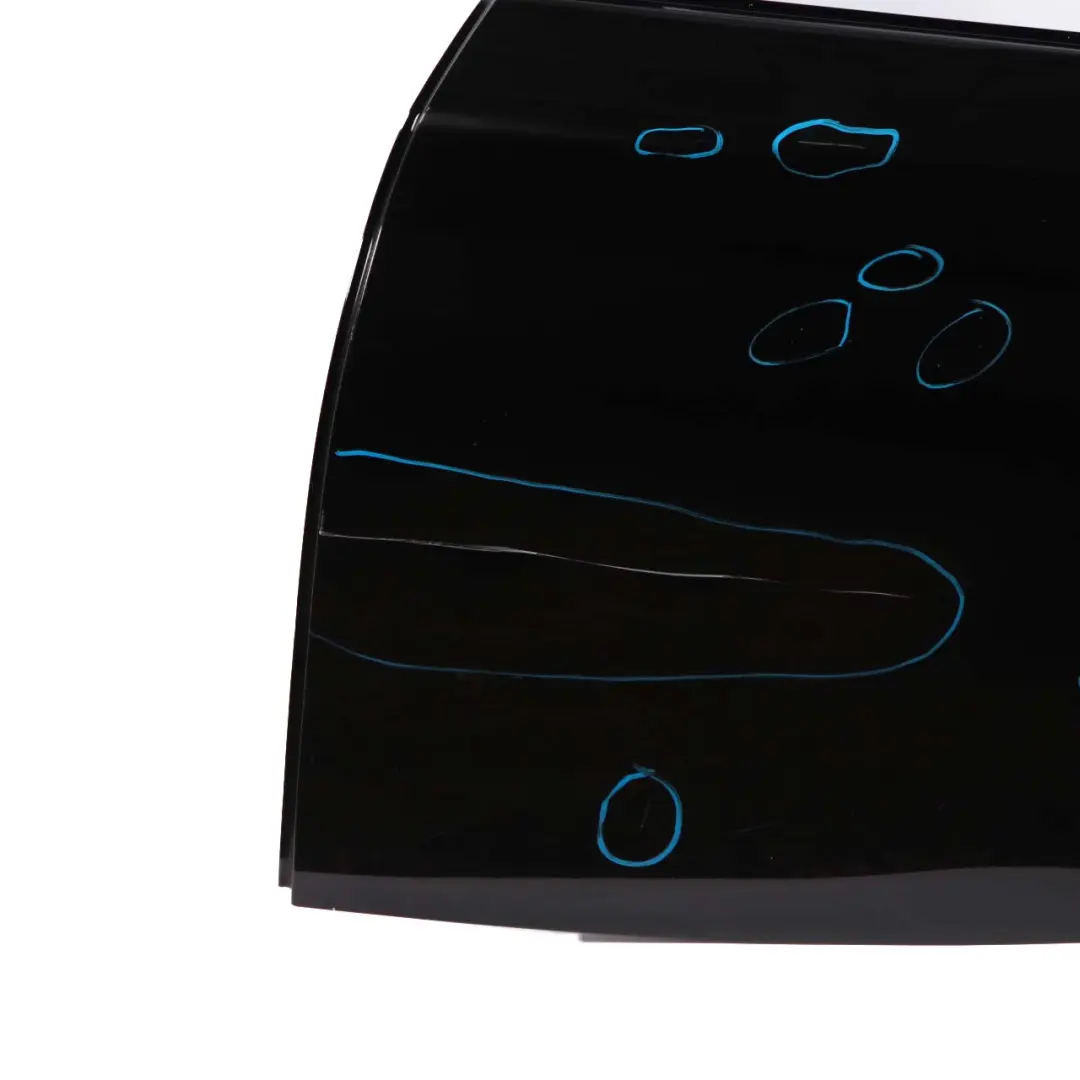 BMW 1 Series F20 Rear Left Door N/S Schwarz 2 Jet Black - 668 - SKU 7284515-SCH - Part number 7284515