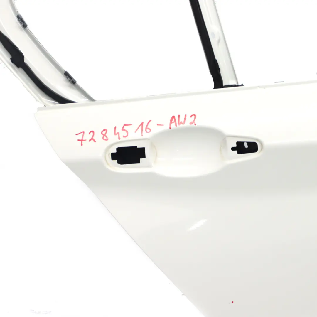 Tür Hinten Rechts Alpinweiss Alpine White 3 - 300 für BMW F20 mit Teilenummer 7284516 BMW F20 Tür Hinten Rechts Alpinweiss Alpine White 3 - 300 - SKU 7284516-AW2 - Teilenummer 7284516