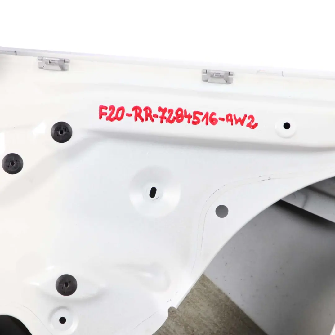 Right Door O/S Alpinweiss 3 Alpine White - 300 to BMW 1 Series F20 Rear with Part number 7284516 BMW 1 Series F20 Rear Right Door O/S Alpinweiss 3 Alpine White - 300 - SKU 7284516-AW3 - Part number 7284516