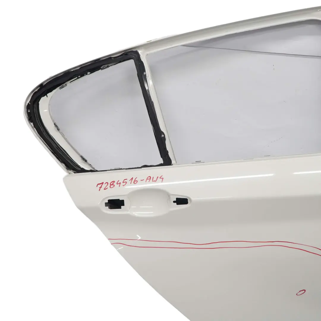 BMW F20 Tür Hinten Rechts Alpinweiss Alpine White 3 - 300 - SKU 7284516-AW5 - Teilenummer 7284516