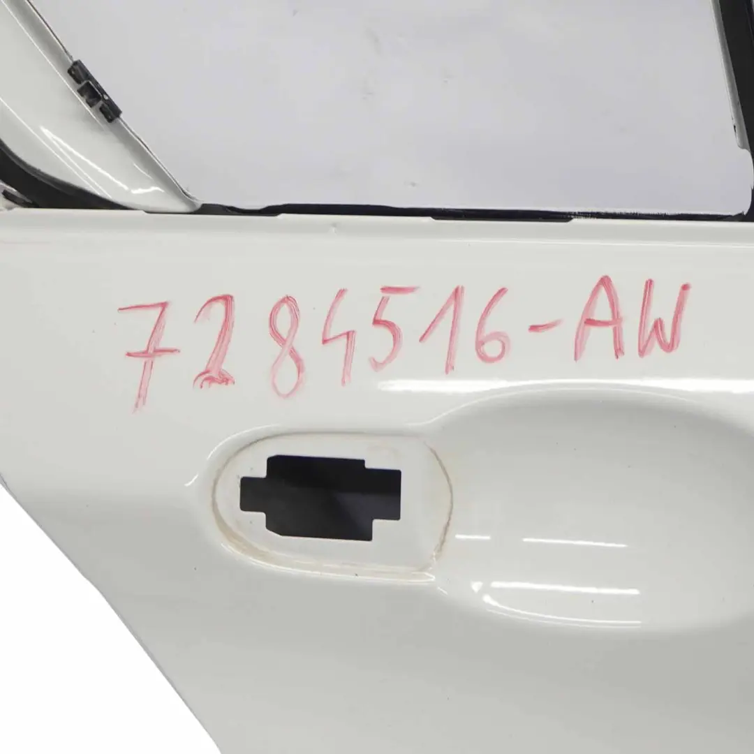 BMW F20 Rear Right Door O/S Alpinweiss 3 Alpine White - 300 - SKU 7284516-AW - Part number 7284516