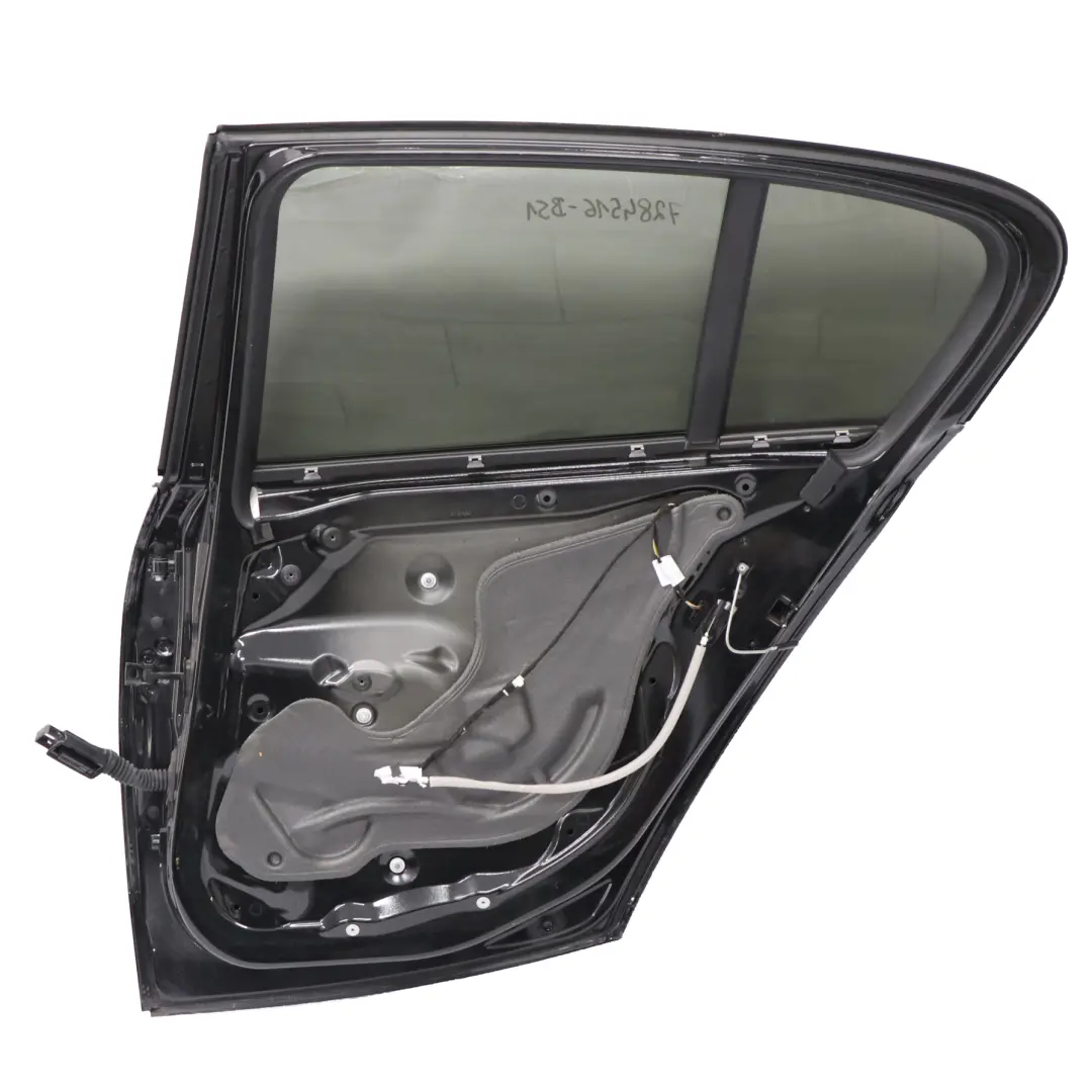 BMW F20 Tür hinten rechts Schwarz Saphir Metallic - 475 - SKU 7284516-BS1 - Teilenummer 7284516