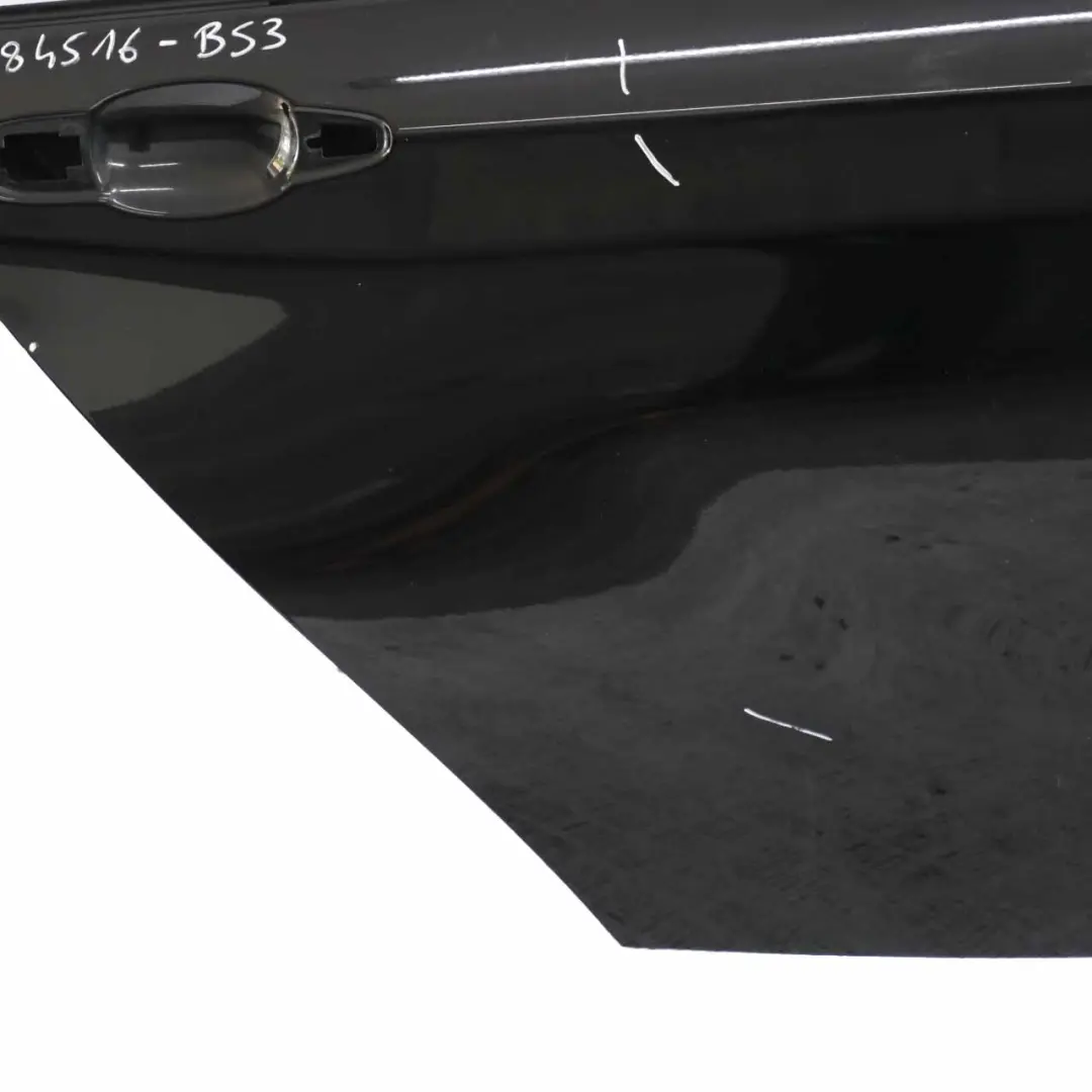 BMW F20 Rear Right Door O/S Black Sapphire Metallic - 475 - SKU 7284516-BS3 - Part number 7284516