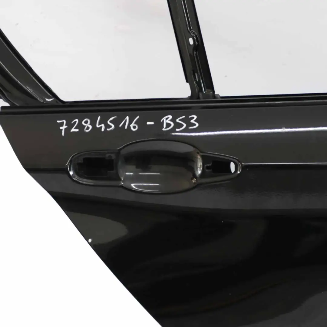BMW F20 Rear Right Door O/S Black Sapphire Metallic - 475 - SKU 7284516-BS3 - Part number 7284516