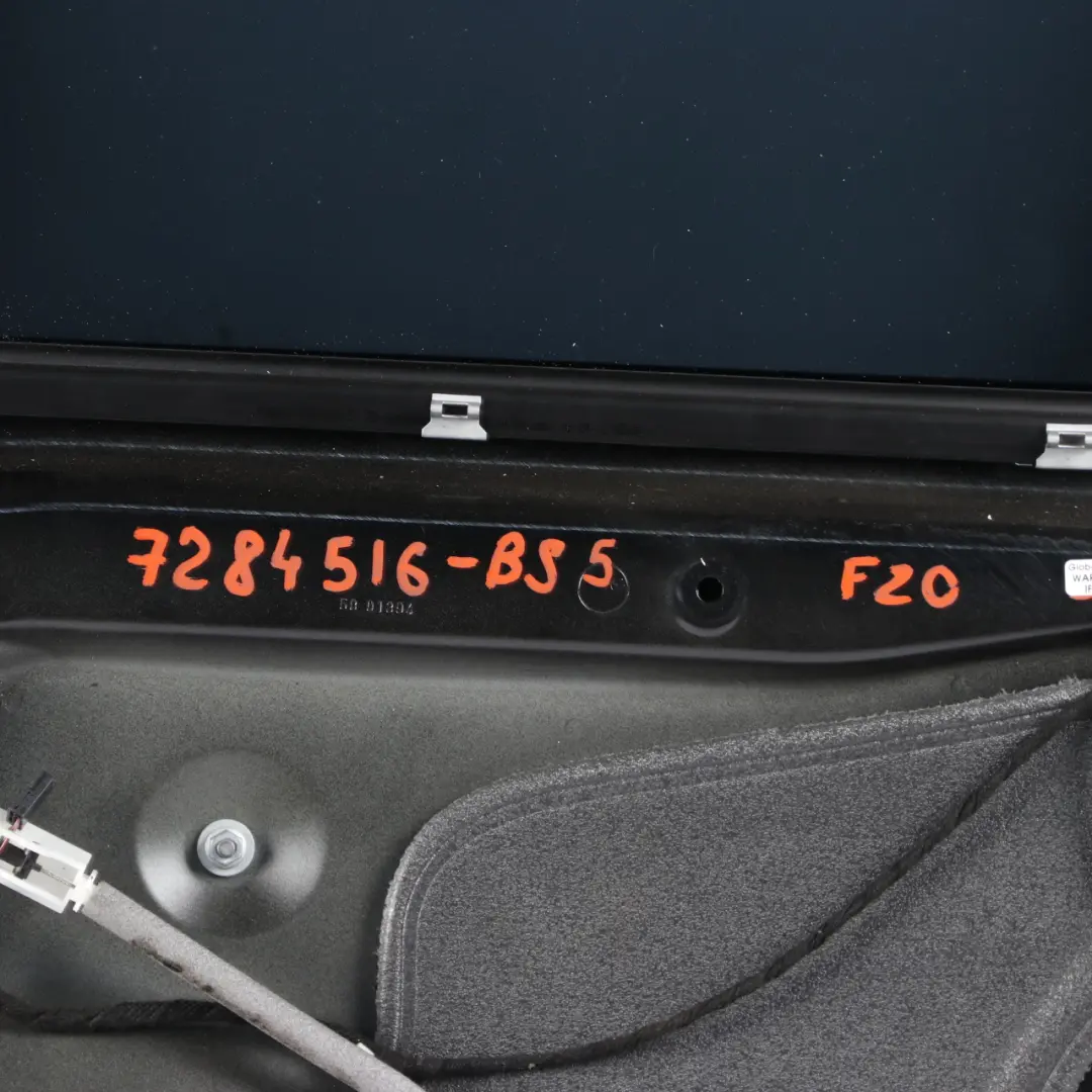 Right Door O/S Black Sapphire Metallic - 475 to BMW F20 Rear with Part number 7284516 BMW F20 Rear Right Door O/S Black Sapphire Metallic - 475 - SKU 7284516-BS5 - Part number 7284516