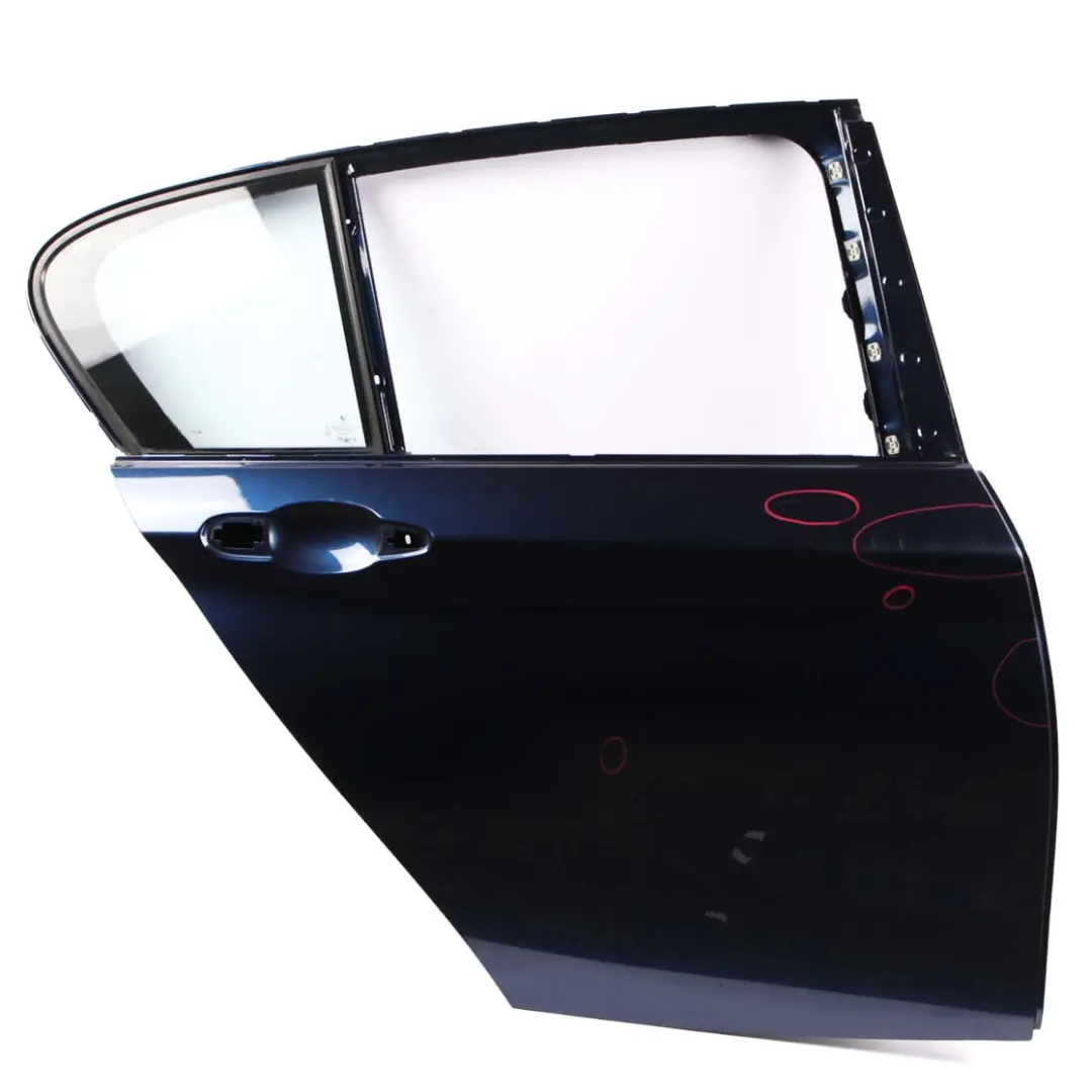 Door Rear Right O/S Tiefseeblau Deep Sea Blue Metallic - A76 to BMW F20 with Part number 7284516 BMW F20 Door Rear Right O/S Tiefseeblau Deep Sea Blue Metallic - A76 - SKU 7284516-DSB1 - Part number 7284516