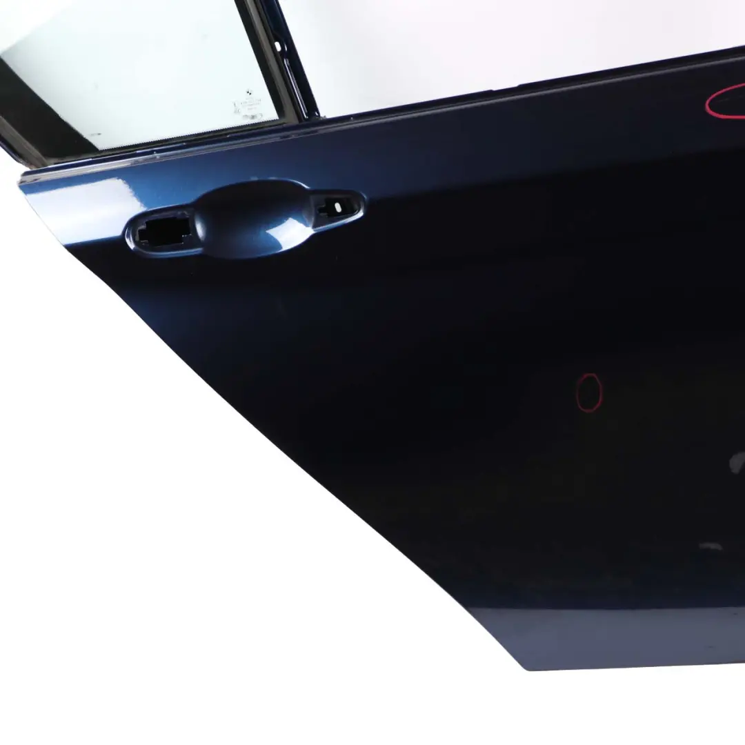 Door Rear Right O/S Tiefseeblau Deep Sea Blue Metallic - A76 to BMW F20 with Part number 7284516 BMW F20 Door Rear Right O/S Tiefseeblau Deep Sea Blue Metallic - A76 - SKU 7284516-DSB1 - Part number 7284516