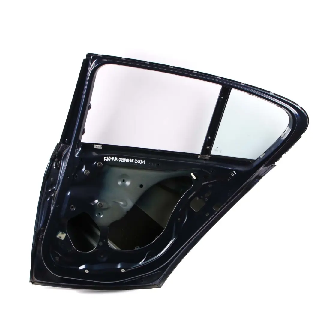 Door Rear Right O/S Tiefseeblau Deep Sea Blue Metallic - A76 to BMW F20 with Part number 7284516 BMW F20 Door Rear Right O/S Tiefseeblau Deep Sea Blue Metallic - A76 - SKU 7284516-DSB1 - Part number 7284516