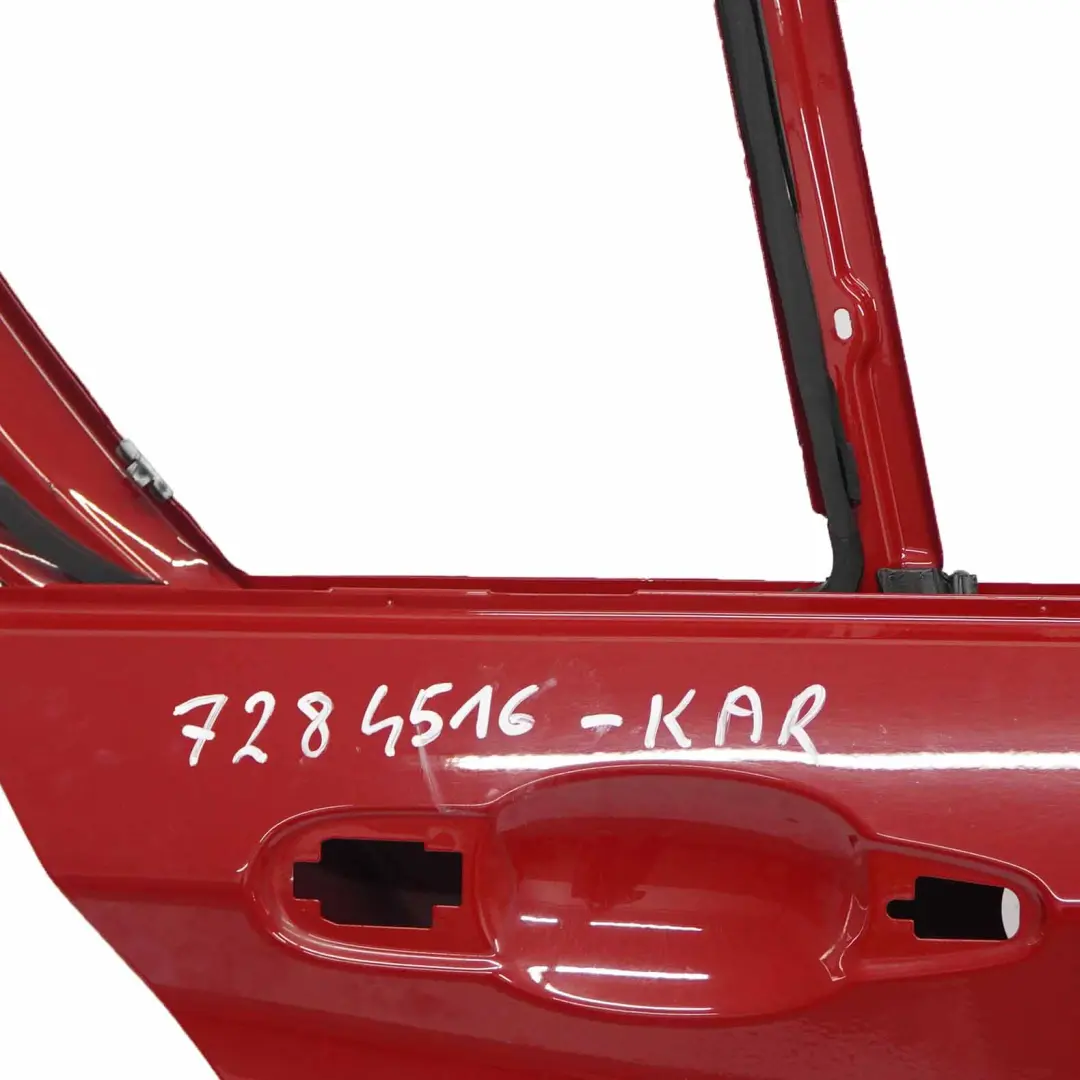 Porte arrière droite BMW F20 Karmesinrot Crimson Red - A61 - SKU 7284516-KAR4 - Numéro de pièce 7284516