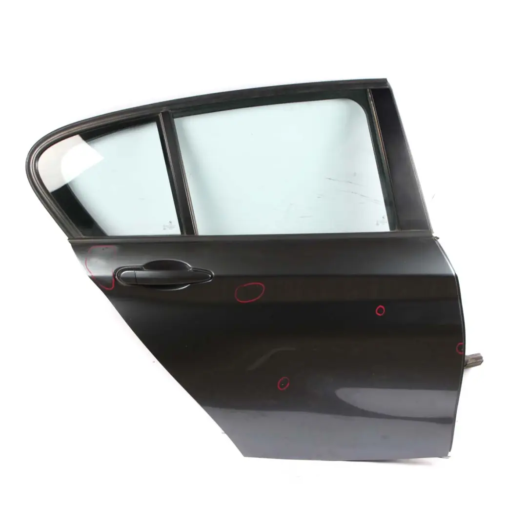 Right Door O/S Mineralgrau Mineral Grey Metallic - B39 to BMW F20 Rear with Part number 7284516 BMW F20 Rear Right Door O/S Mineralgrau Mineral Grey Metallic - B39 - SKU 7284516-MG - Part number 7284516