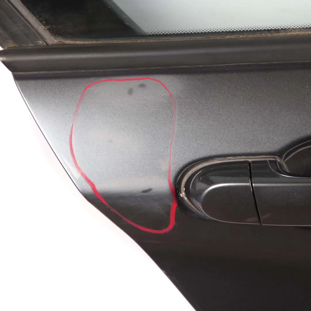 Right Door O/S Mineralgrau Mineral Grey Metallic - B39 to BMW F20 Rear with Part number 7284516 BMW F20 Rear Right Door O/S Mineralgrau Mineral Grey Metallic - B39 - SKU 7284516-MG - Part number 7284516