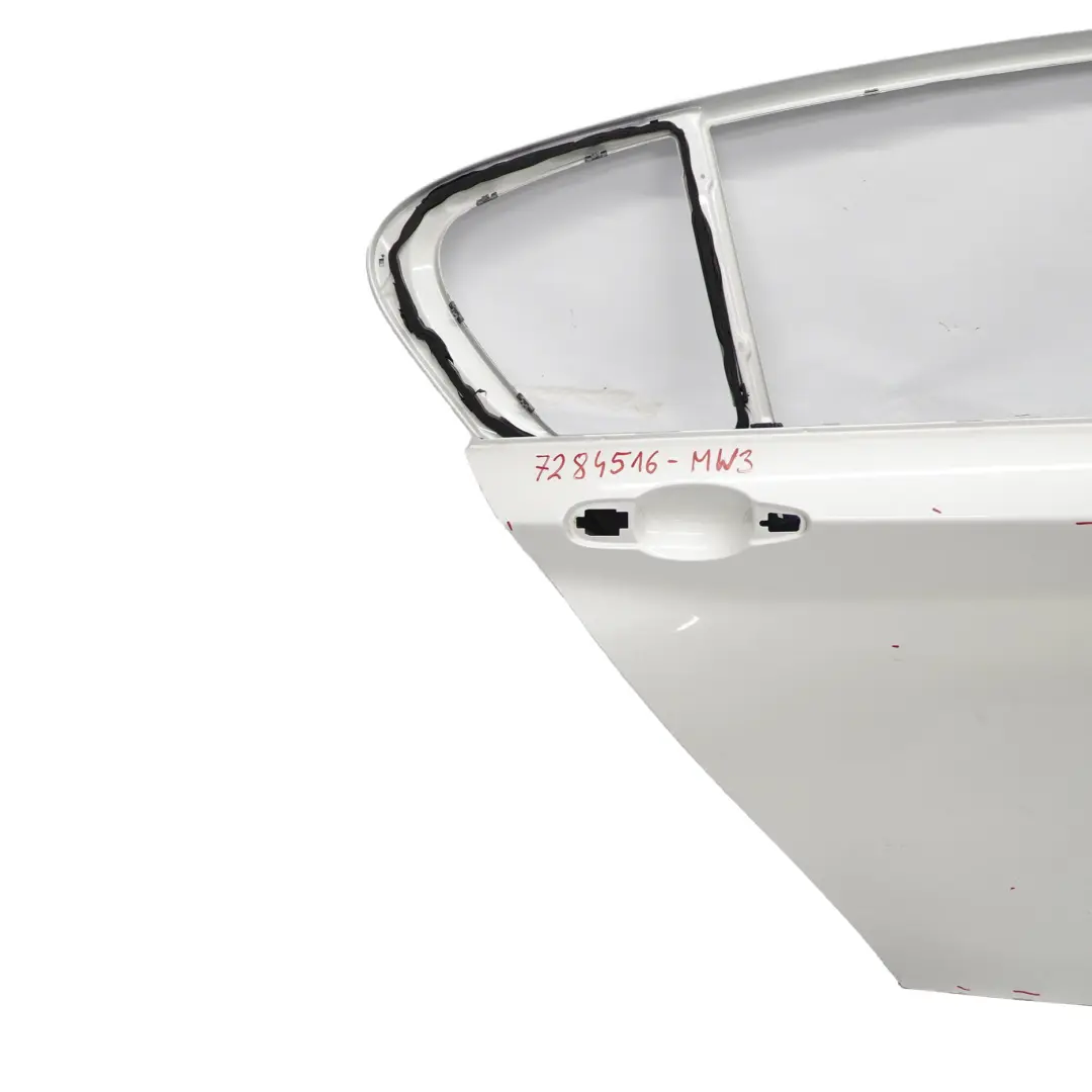 BMW F20 Rear Right Door O/S Mineralweiss White Metallic - A96 - SKU 7284516-MW3 - Part number 7284516