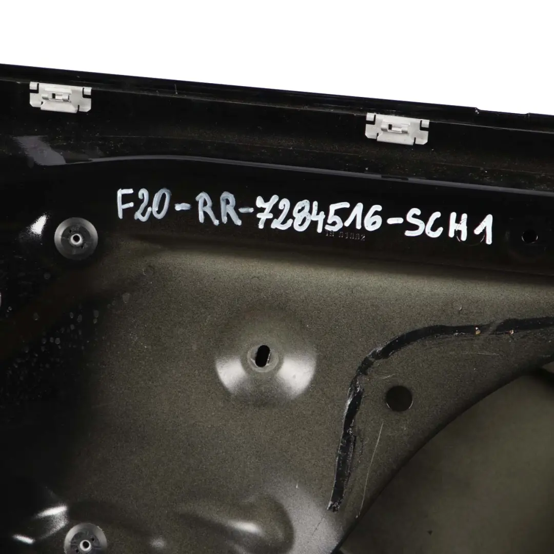 Right Door O/S Schwarz 2 Black - 668 to BMW 1 Series F20 2 Rear with Part number 7284516 BMW 1 Series F20 2 Rear Right Door O/S Schwarz 2 Black - 668 - SKU 7284516-SCH2 - Part number 7284516