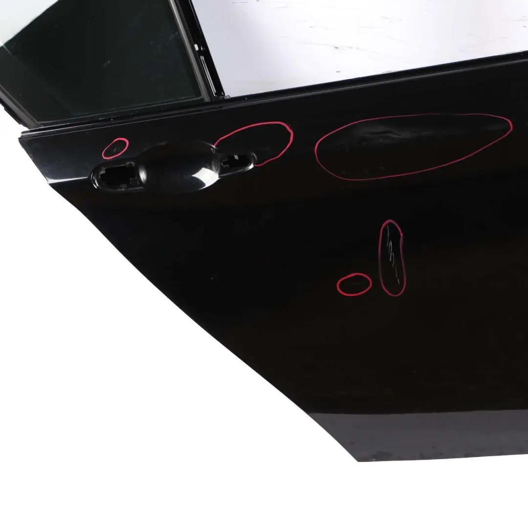 BMW 1 Series F20 2 Rear Right Door O/S Schwarz 2 Black - 668 - SKU 7284516-SCH2 - Part number 7284516