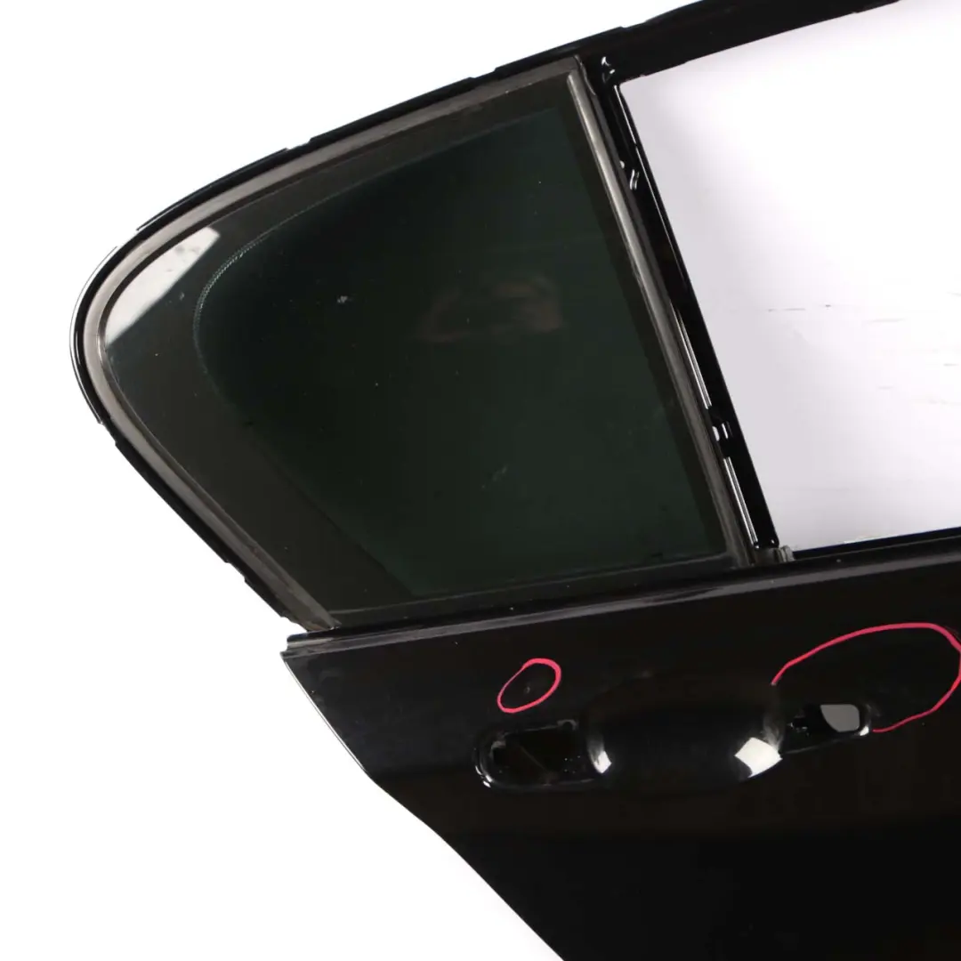 BMW 1 Series F20 2 Rear Right Door O/S Schwarz 2 Black - 668 - SKU 7284516-SCH2 - Part number 7284516