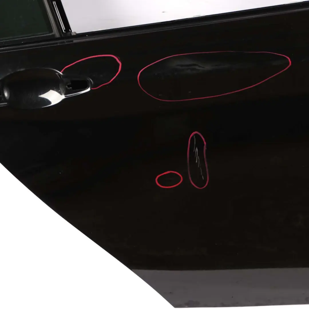 BMW 1 Series F20 2 Rear Right Door O/S Schwarz 2 Black - 668 - SKU 7284516-SCH2 - Part number 7284516